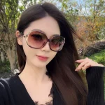 عینک آفتابی زنانه فریم فلزی، فشن و ترند کد A105