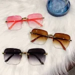 عینک آفتابی بدون فریم سبک کره‌ای کد A108